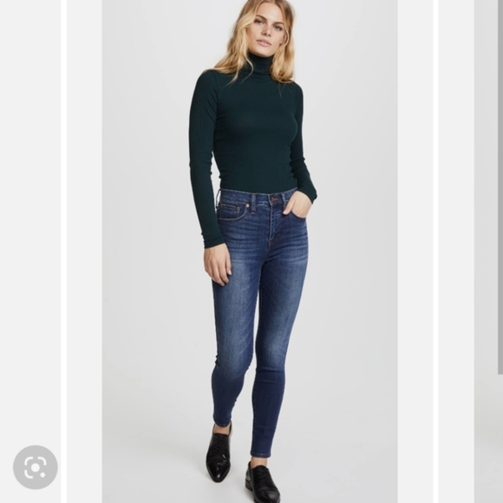 Madewell Perfect 10" High Rise Skinny Tall 28